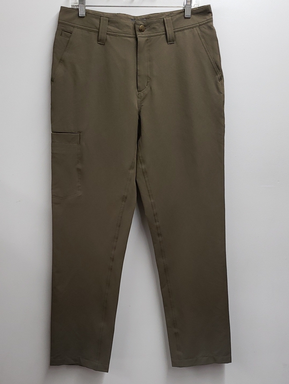 Toad&Co Lightrail Lean Pant Men's 33x31 Olive Green Performance Trail Casual